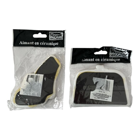 VTG Leopard Print Ceramic Magnets – Sassy High Heel & Born to Shop Purse – Fashi - Picture 4 of 4